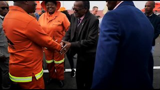 SOUTH AFRICA - Johannesburg - Reopening of the M2 Motorway (Video) (ZMa)