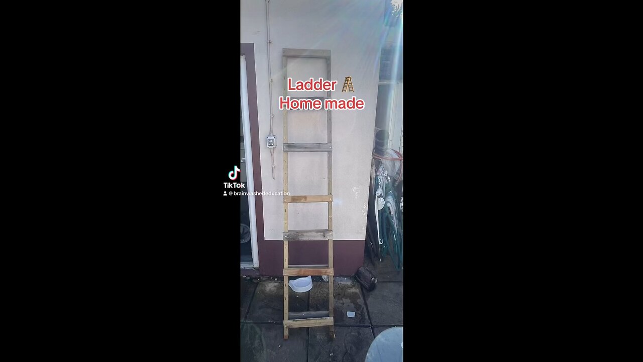 Home made ladder