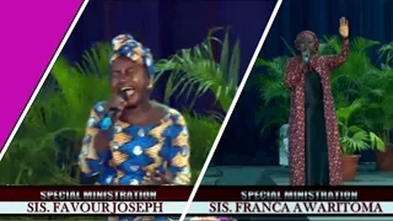 Sister Favour Joseph & Sister Franca Awaritoma (Live Ministration)