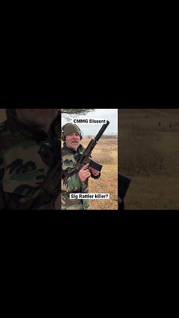 The new CMMG Dissent in 300 Blackout - Sig Rattler killer?