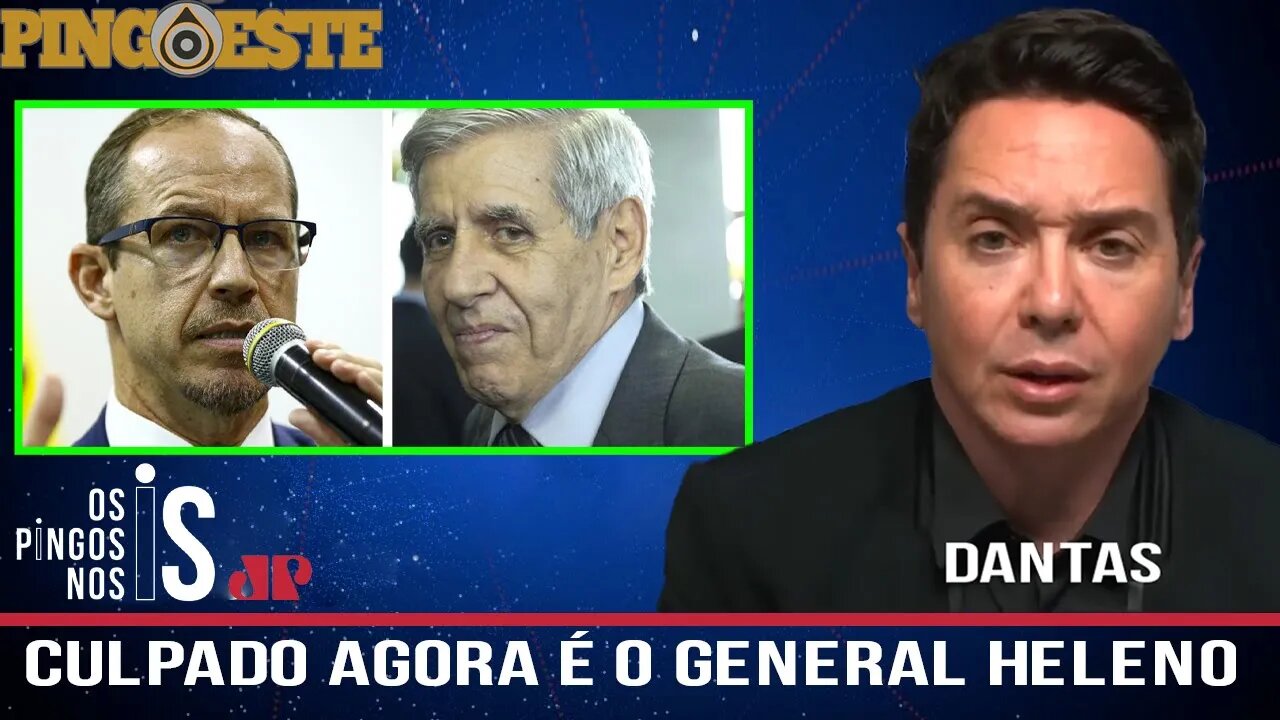 Ministro interino do GSI diz que culpado é General Heleno [DANTAS]