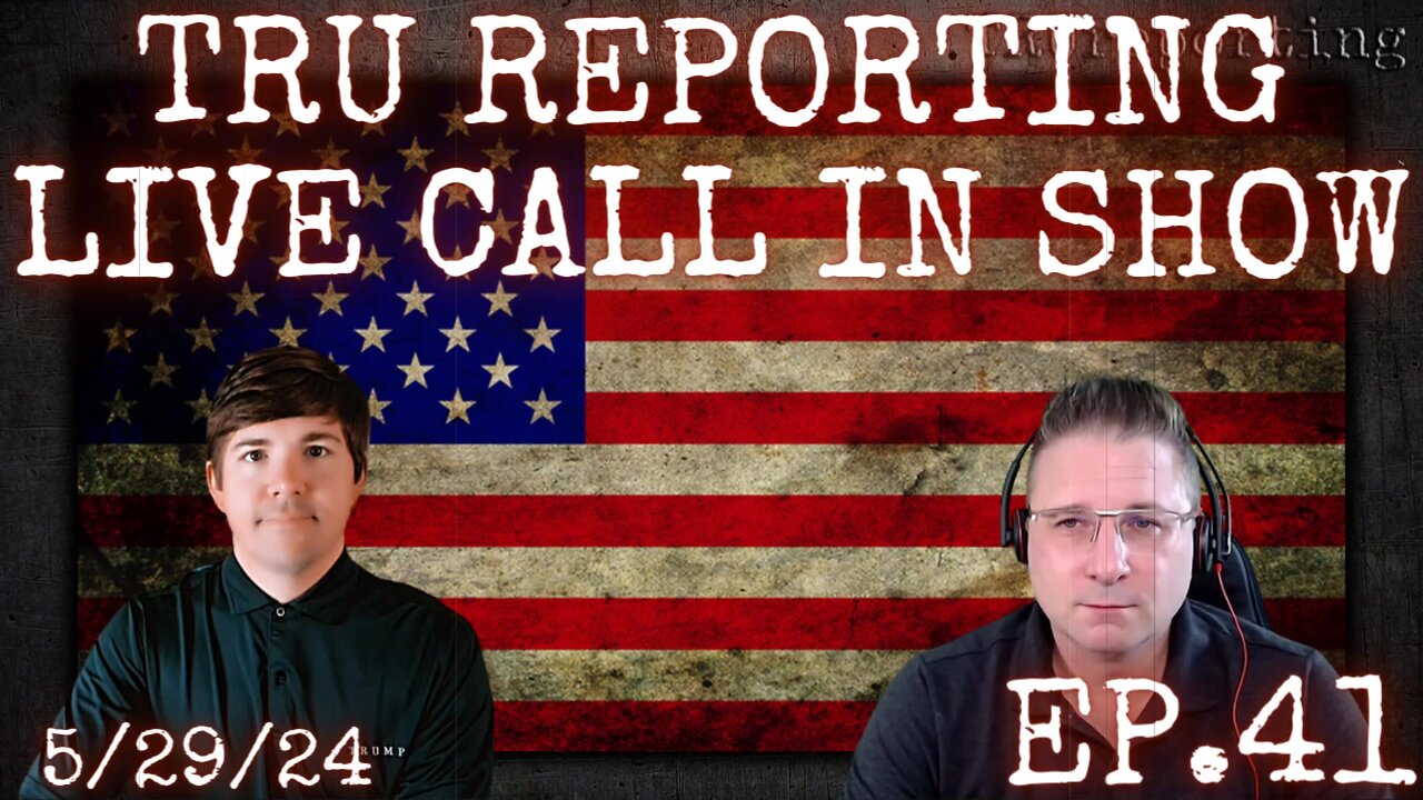 TRU REPORTING LIVE CALL IN SHOW! ep.41