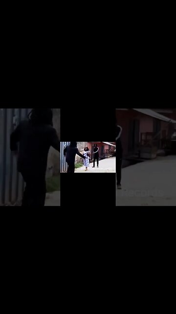 Jump and pass bunch of women