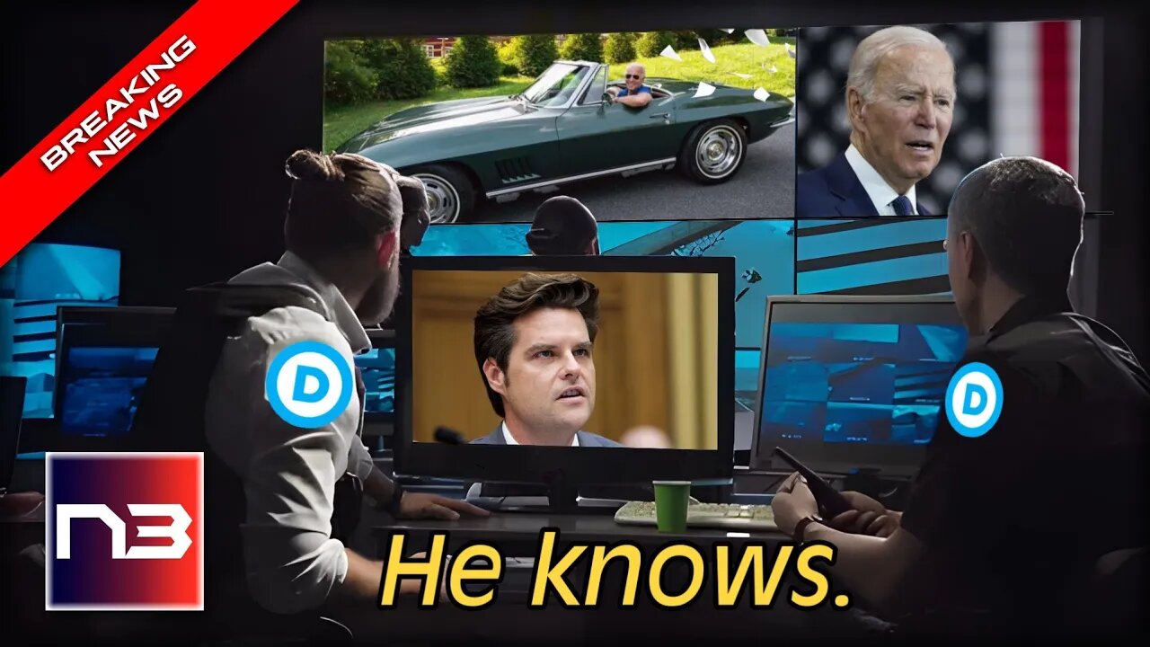 BREAKING: GOP Rep Gaetz Uncovers Dem Conspiracy to Take Down Joe Biden! The Truth Is Out!