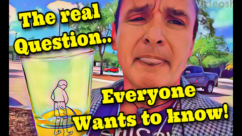 The real question everyone wants to know Christopher!