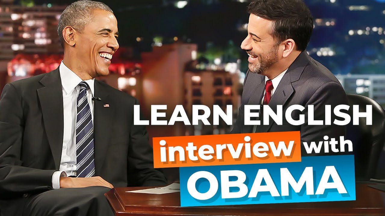 Learn English with barack obama