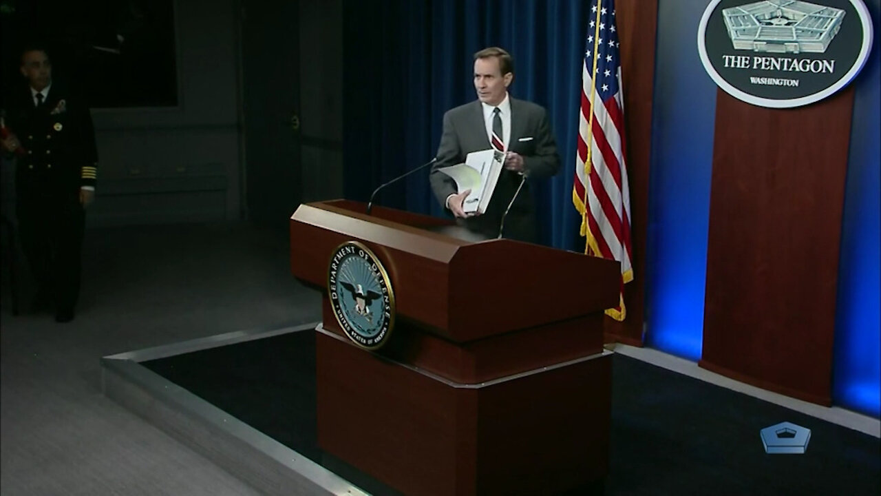 06/11/2021 Pentagon Press Secretary Holds News Conference