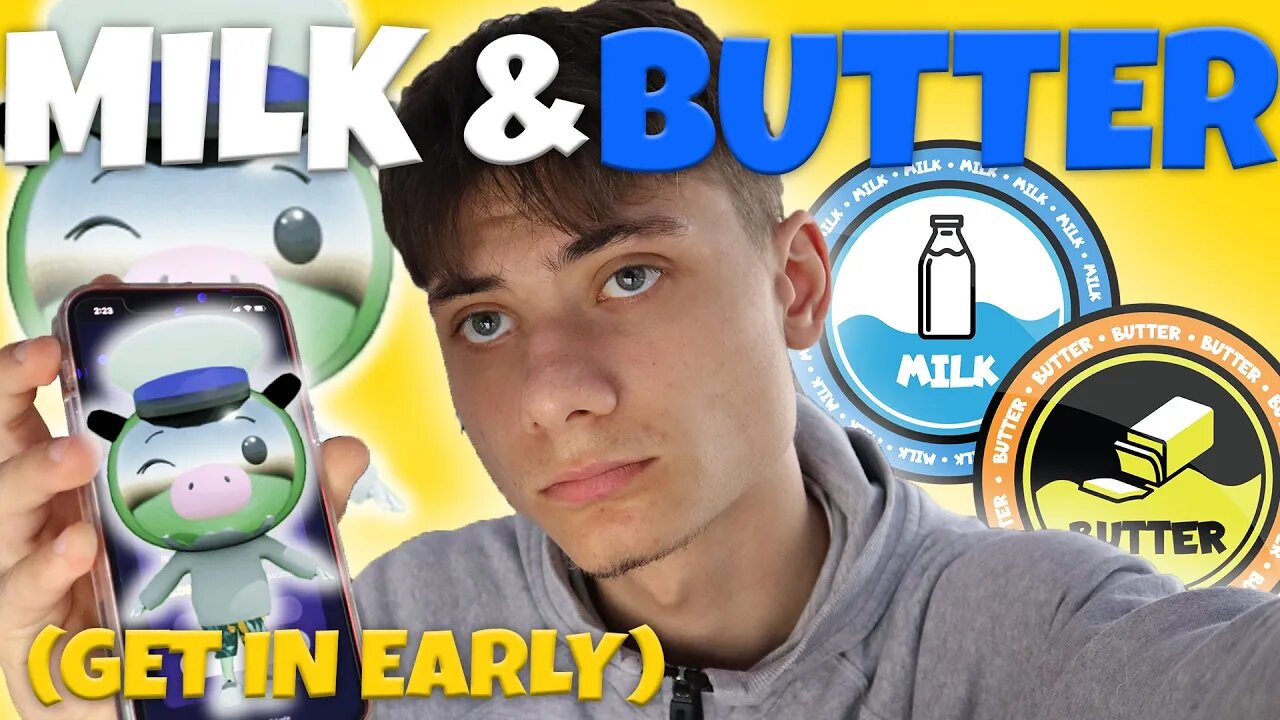 MILK AND BUTTER THE BEST CHARITY TOKEN