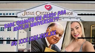 Andressa Urach conta quanto "perdeu" para a Igreja Universal !!!!