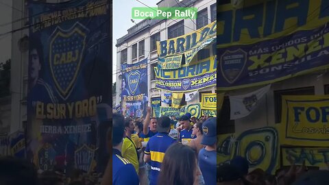 Boca Juniors Pep Rally #shorts