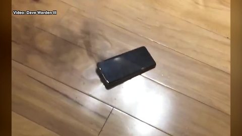 Samsung Galaxy S9 catches fire in Odessa