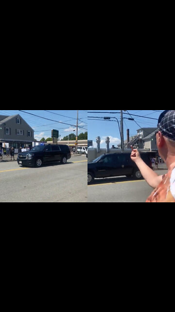 Massachusetts Residents Greet Joe Biden With ‘Let’s Go Brandon’ Chants