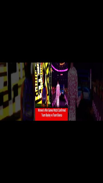 War Games Match Confirmed