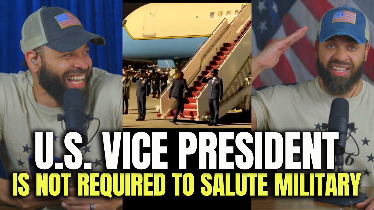 U.S. Vice President Is Not Required To Salute Military