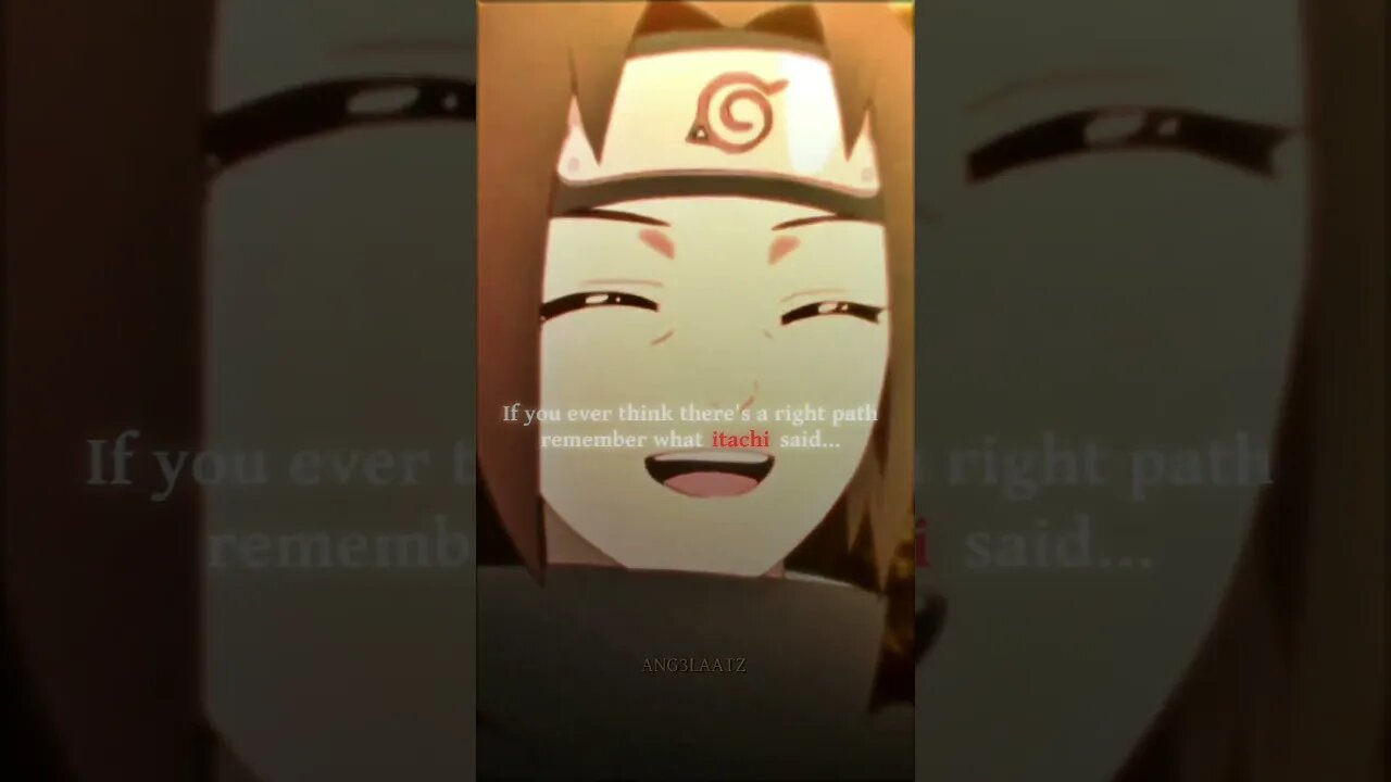 So.. nowhere? #anime #shorts #itachi