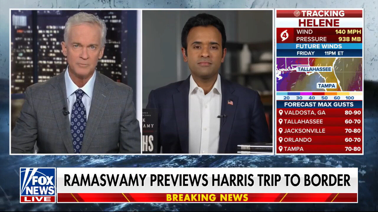 Vivek Ramaswamy: The Kamala Harris Border Visit Will Be 'Detrimental' For Her Campaign