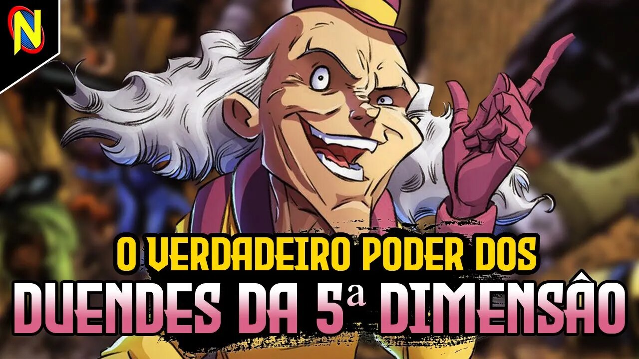 O VERDADEIRO PODER DOS DUENDES DA 5ª DIMENSÃO | #shorts