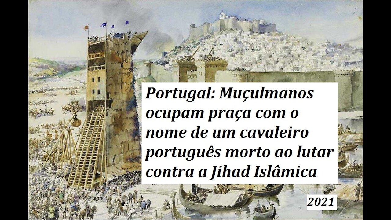 PORTUGAL: MUÇULMANOS ENCERRAM RAMADÃ EM PRAÇA COM O NOME DE HERÓI MORTO NA RECONQUISTA DE LISBOA