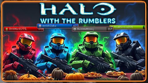 HALO WITH THE RUMBLERS (: #RUMBLETAKEOVER