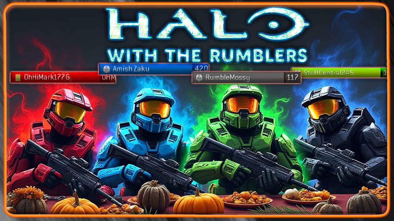 HALO WITH THE RUMBLERS (: #RUMBLETAKEOVER