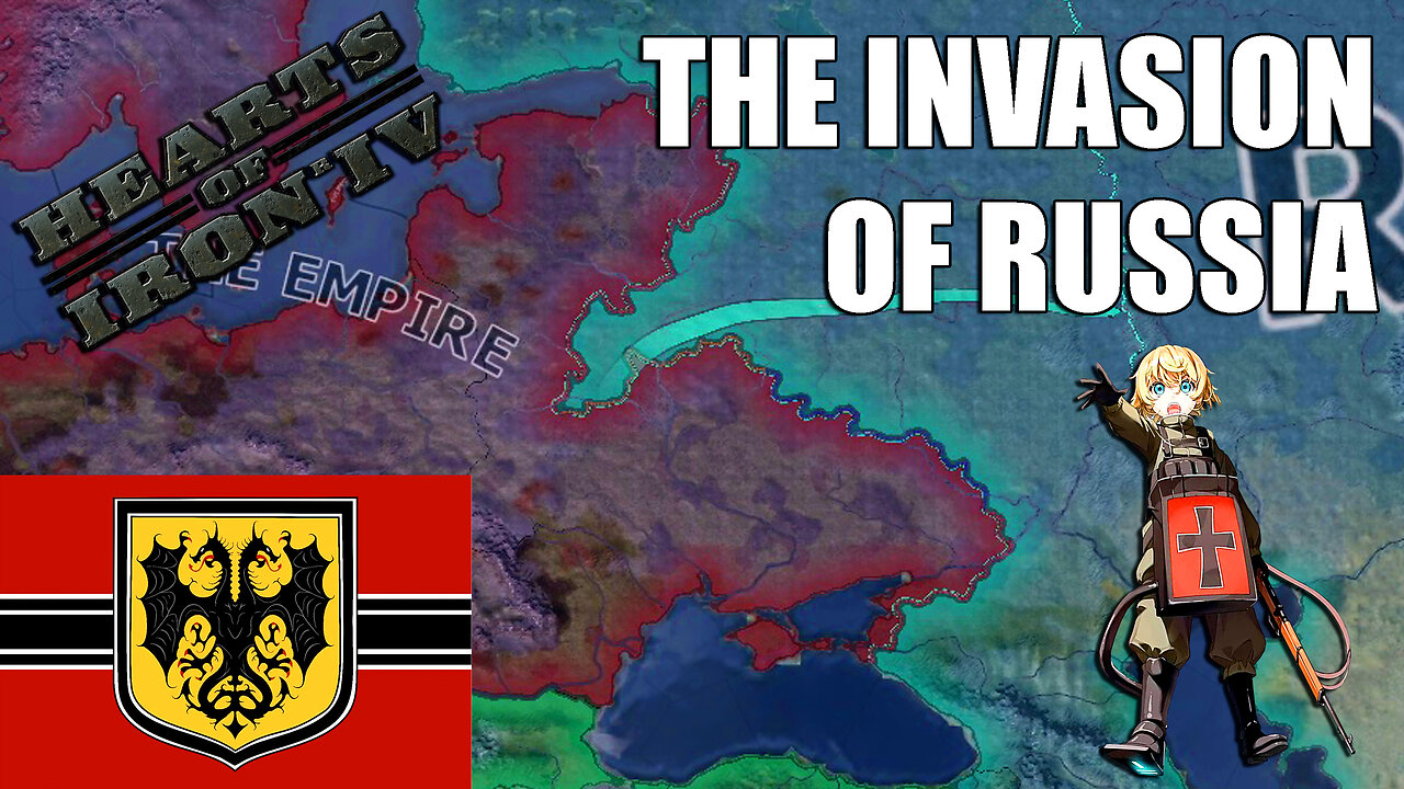 THE INVASION OF RUSSIA | Hoi4 Youjo Senki