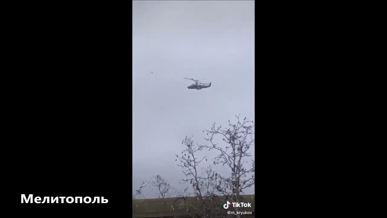 Ukraine Su 24 Fighter And Russian Ka 52 Attack Helicopter