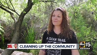 Nick's Heroes: Woman helps group clean up Valley parks