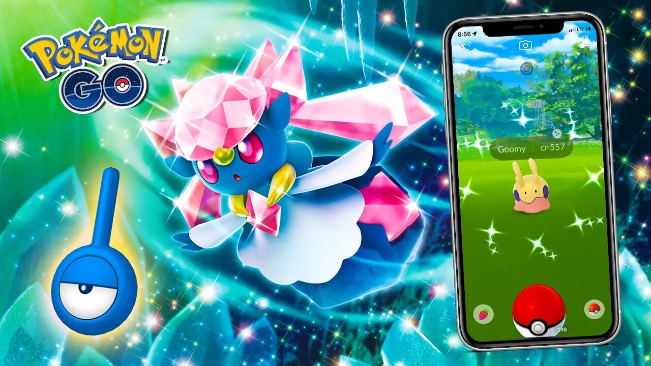 OFICIAL! Goomy Shiny NOVO, Diancie LIBERADA e Unown! Tudo sobre a Pokémon GO FEST 2023 no Pokémon GO