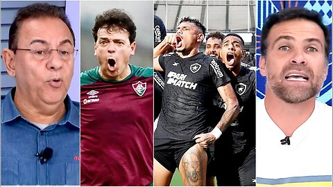 "Foi pra CALAR A BOCA do Bruno Lage! O Botafogo VENCEU o Fluminense, FOI INCONTESTÁVEL e..." DEBATE!