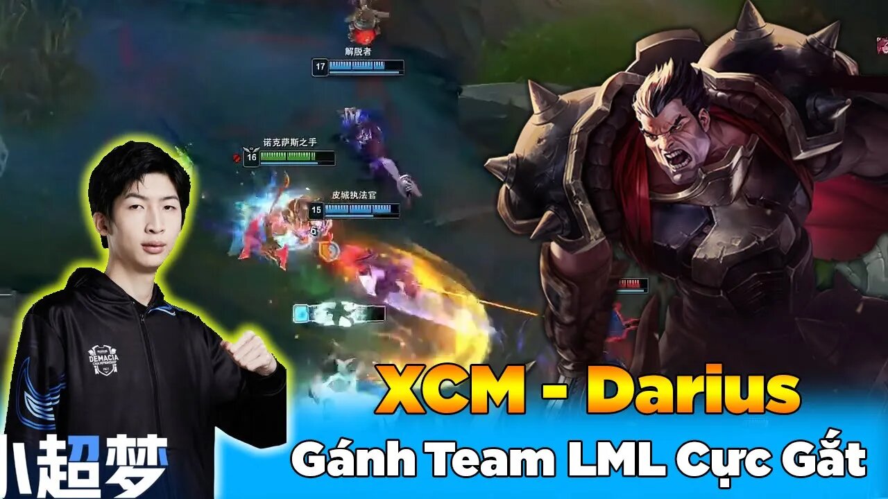 Xiao Chao Meng Sử Dụng Tướng Tủ Darius Gánh Team LML Cực Gắt | Wakanda Forever TFT