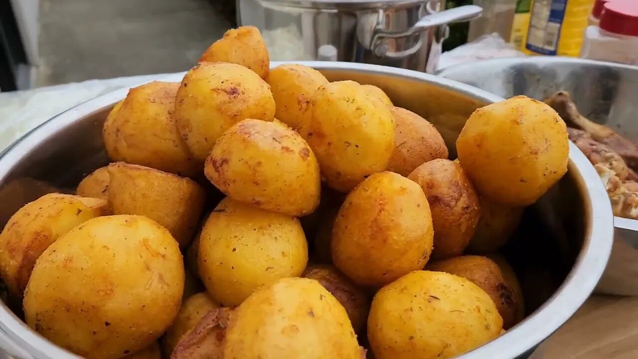 Potatoes with Chicken in Kazan