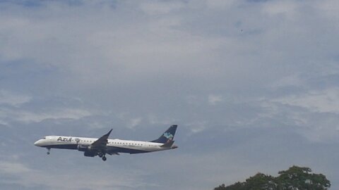 Embraer E195AR PR-AYK vindo de Tefé para Manaus