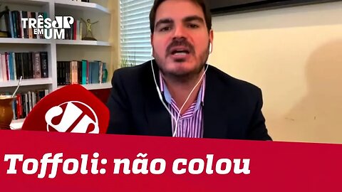 #RodrigoConstantino: Toffoli tentou um 'se colar colou', mas não colou