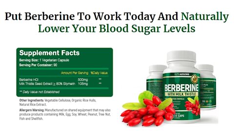 Does Berberine Help Control Blood Sugar?