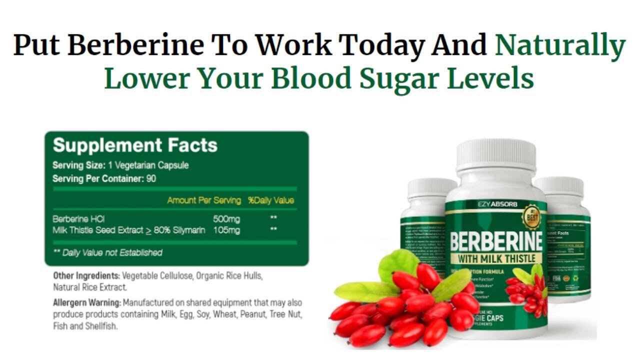 Does Berberine Help Control Blood Sugar?