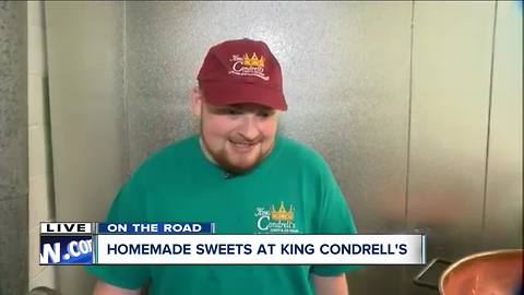 Kenmore's King Condrell's cranks out all homemade treats