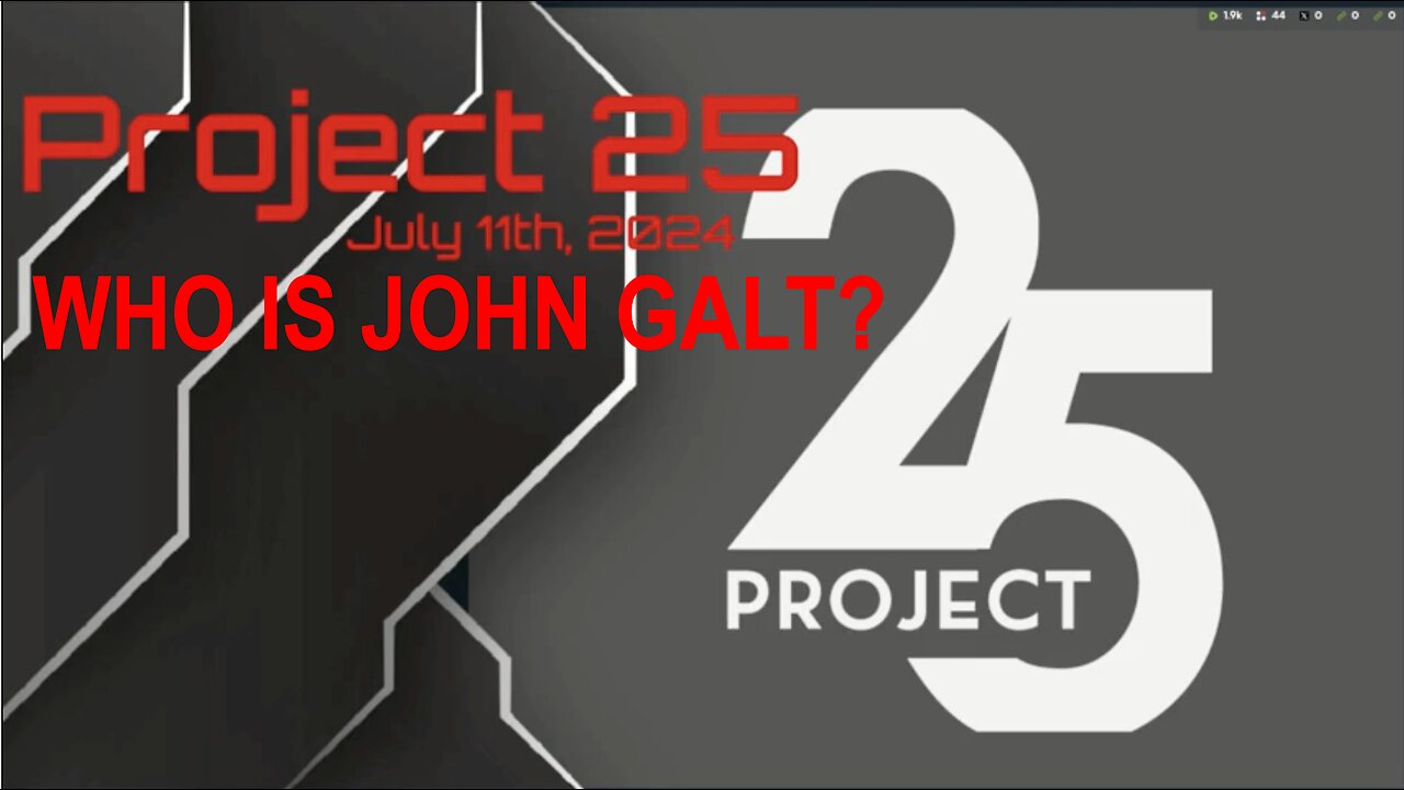 PHIL G W/ PROJECT 25 YOU HAVE NO IDEA WHAT IS GOING TO HAPPEN. TY JGANON, SGANON