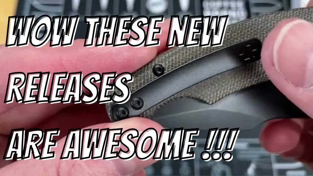 COOLEST KNIFE UNBOXING YET? NEW RELEASES!!!