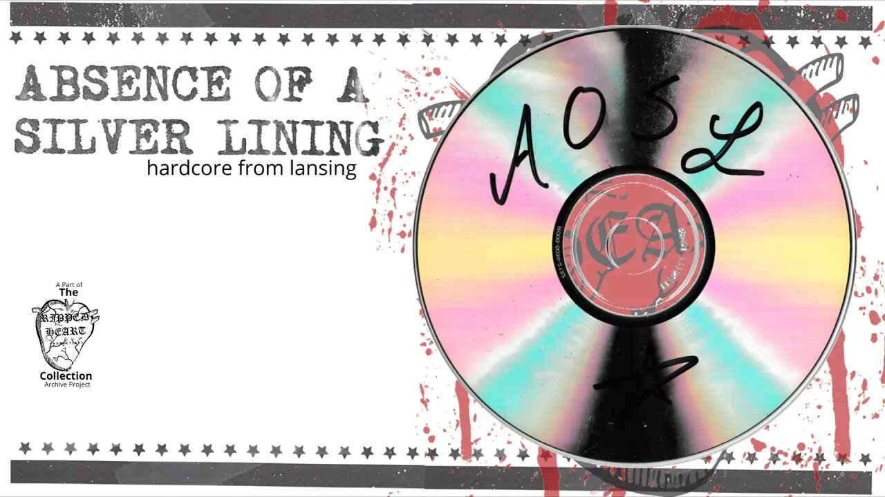 Absence of a Silver Lining 💿 Demo CD. Circa 2001-2003 Lansing, Michigan Hardcore band.