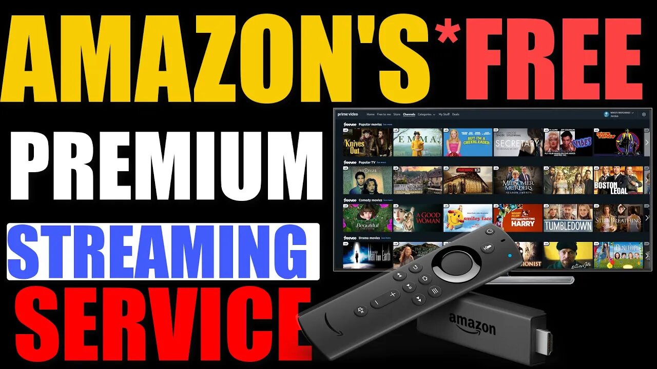 Amazon Has A Free Premium Streaming Service