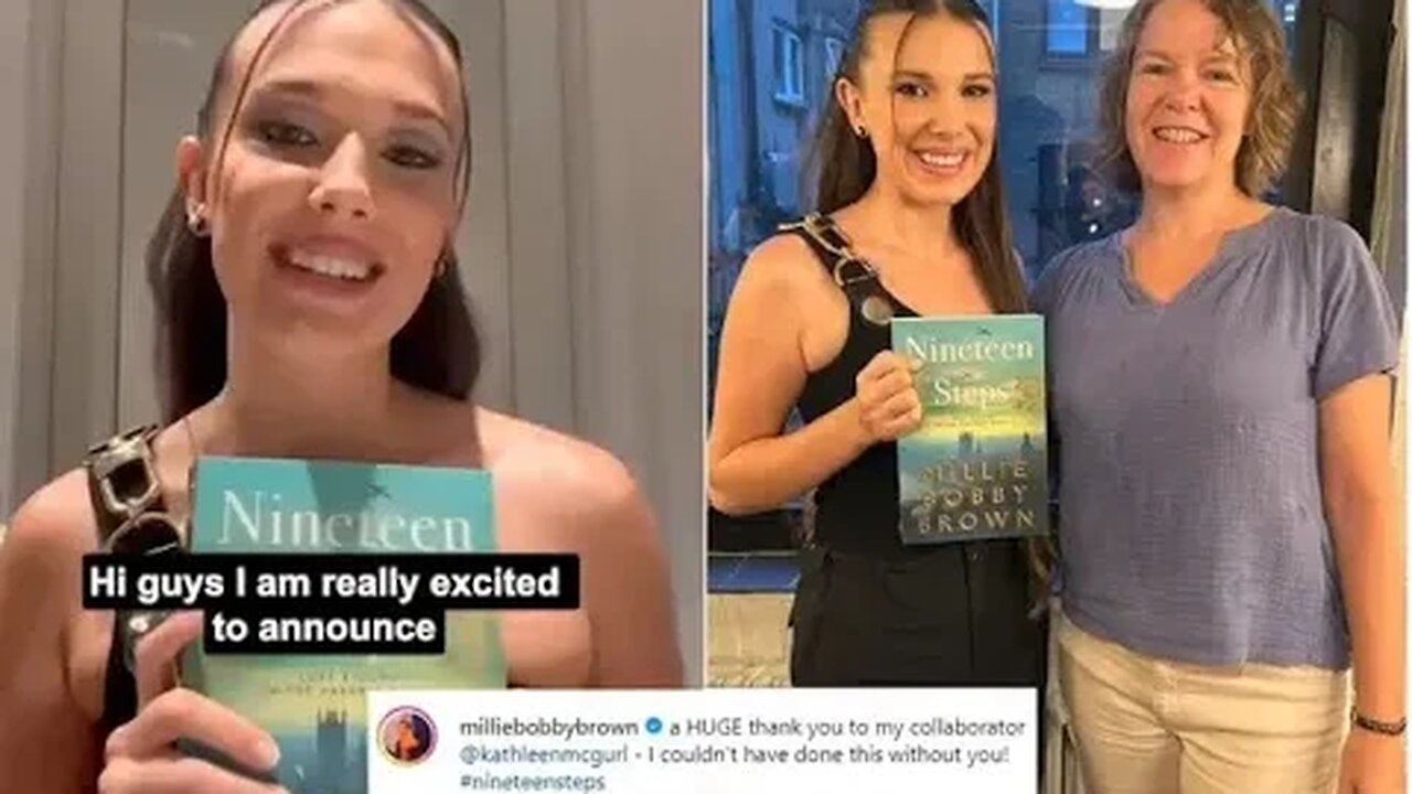 Ghostwriter behind Millie Bobby Brown's debut novel Nineteen