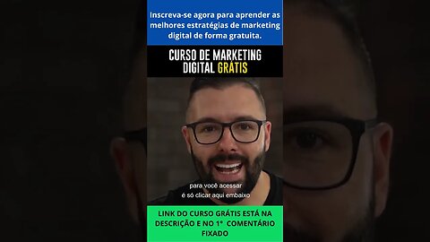 Descubra as estratégias de marketing digital com o curso gratuito do Alex Vargas.#Shorts