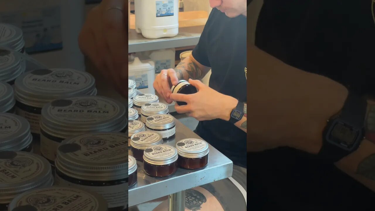 Our Beard Balms are handmade and labelled in our warehouse in Brisbane Australia!