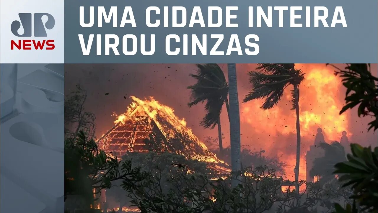 Incêndios florestais deixam 53 mortos no Havaí