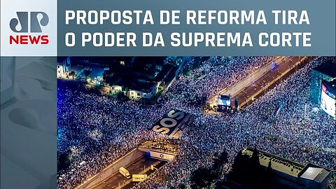 Israel tem novos protestos contra a reforma judicial do país