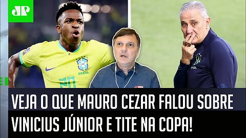 "É SEMPRE! O Tite poderia DEIXAR o Vinicius Júnior..." Mauro Cezar É DIRETO sobre o Brasil na Copa!