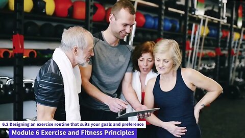 Nutrition and Fitness Made Easy [Module 6 Exercise and Fitness Principles]