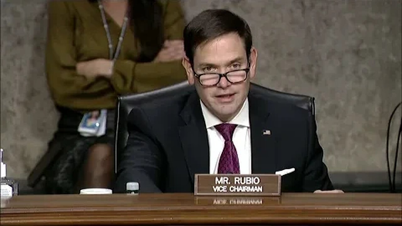 Vice Chair Rubio Gives Opening Statement at Senate Intel Hearing on Nomination of Kenneth Wainstein
