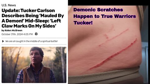 Demonic Scratches are Happening more Frequently! Mark of the Beast?