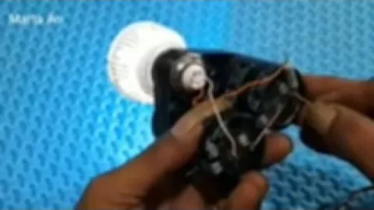 Selfmade Supercap flashlight